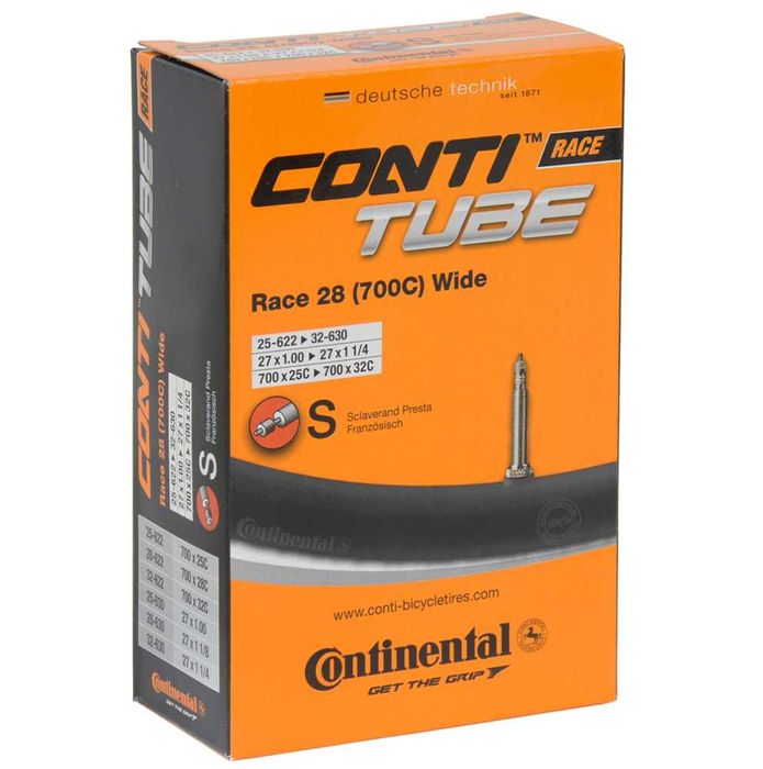 Камера Continental Race 28/Wide/Light/Supersonic (700C) Presta42/60/80