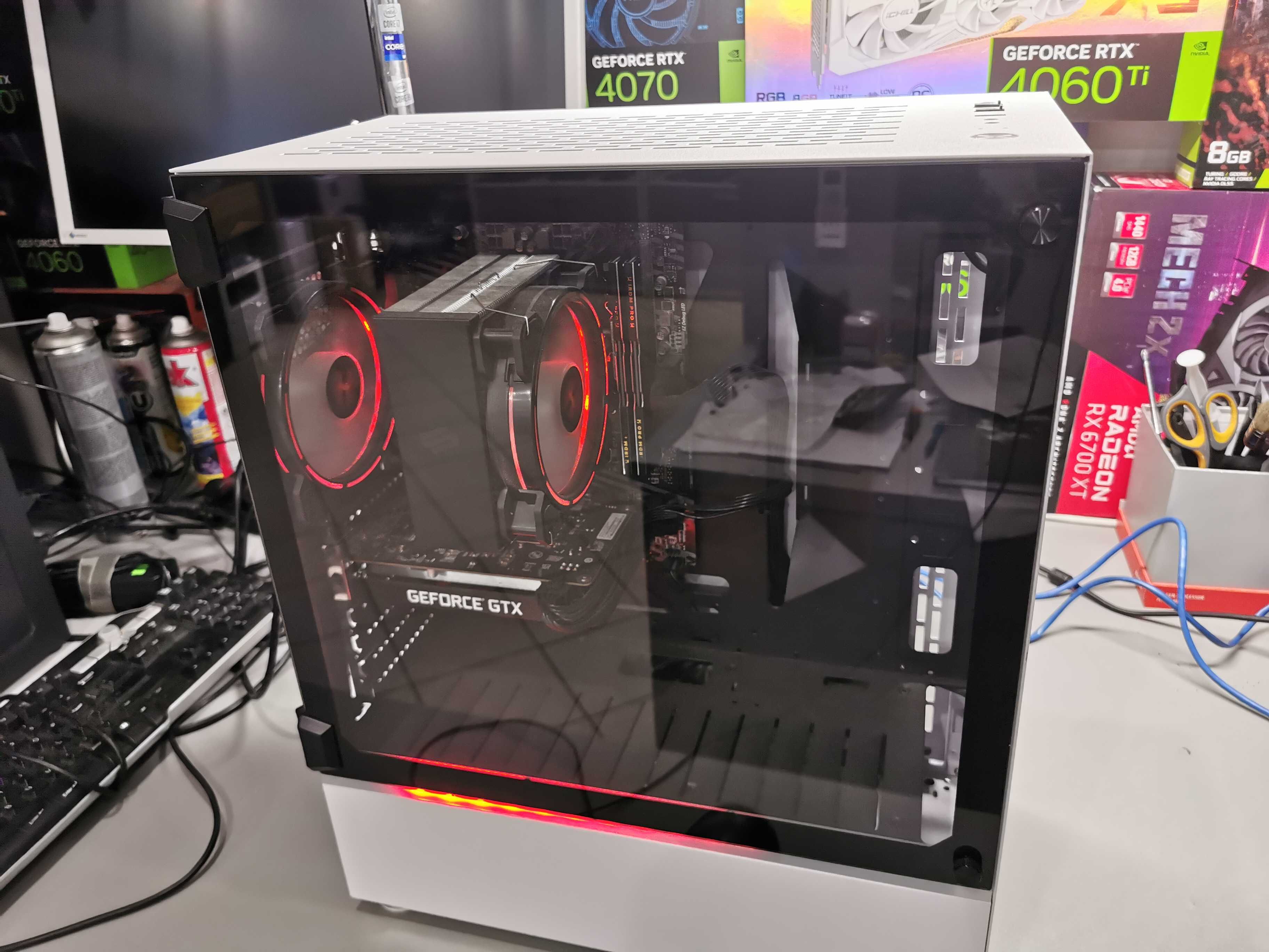 Komputer gamingowy GTX 1650 RYZEN 5 16gb 512 Nvme + 1 TB gwarancja