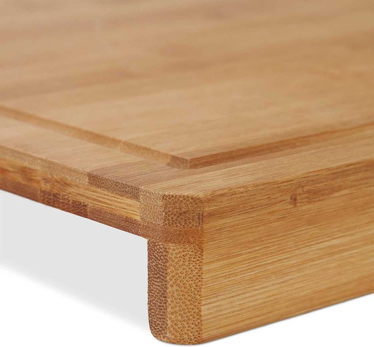 Обробна дошка дошка для нарізання для замішування Relaxdays Bamboo