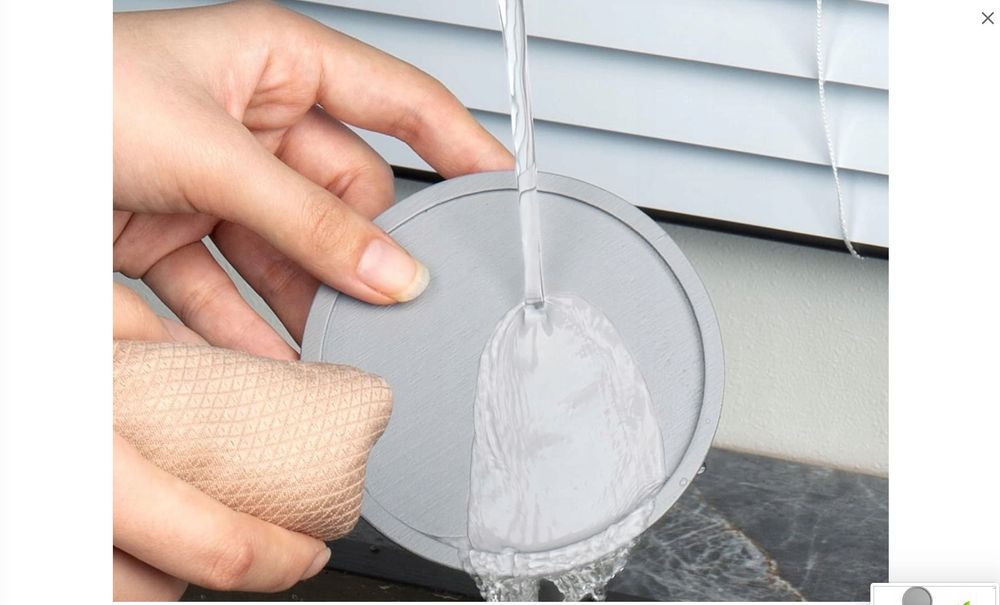 Podkładki pod szklanki kubki Bambusowe okrągłe Zestaw 8szt Szary