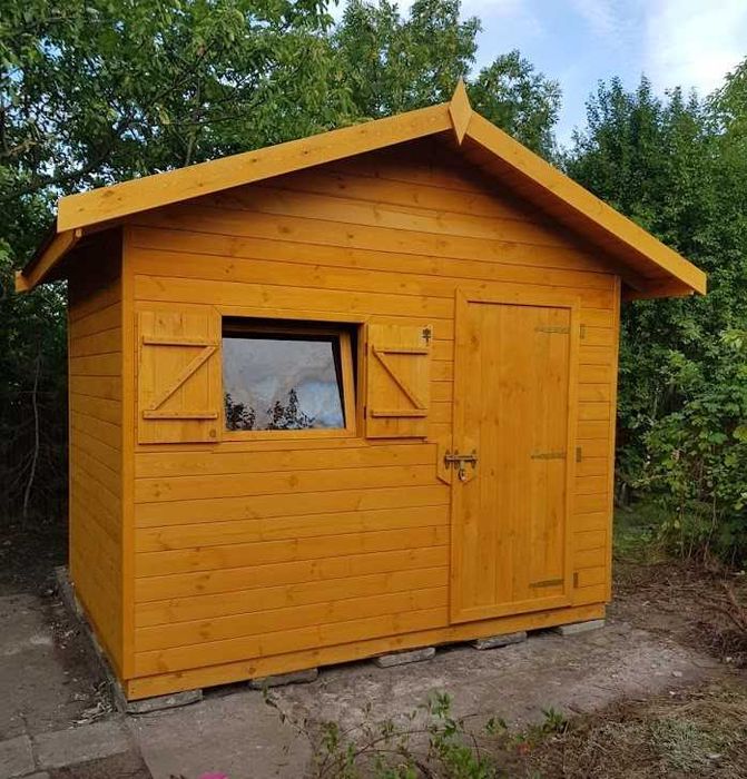 Domek narzędziowy, ogrodowy, drewniany, domki gospodarcze, 3x2m
