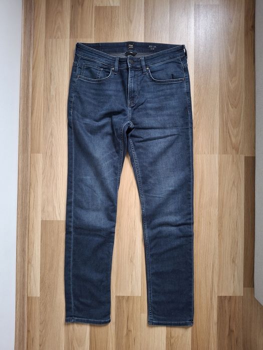 Jeansy C&A 33/32  niebieskie M/L