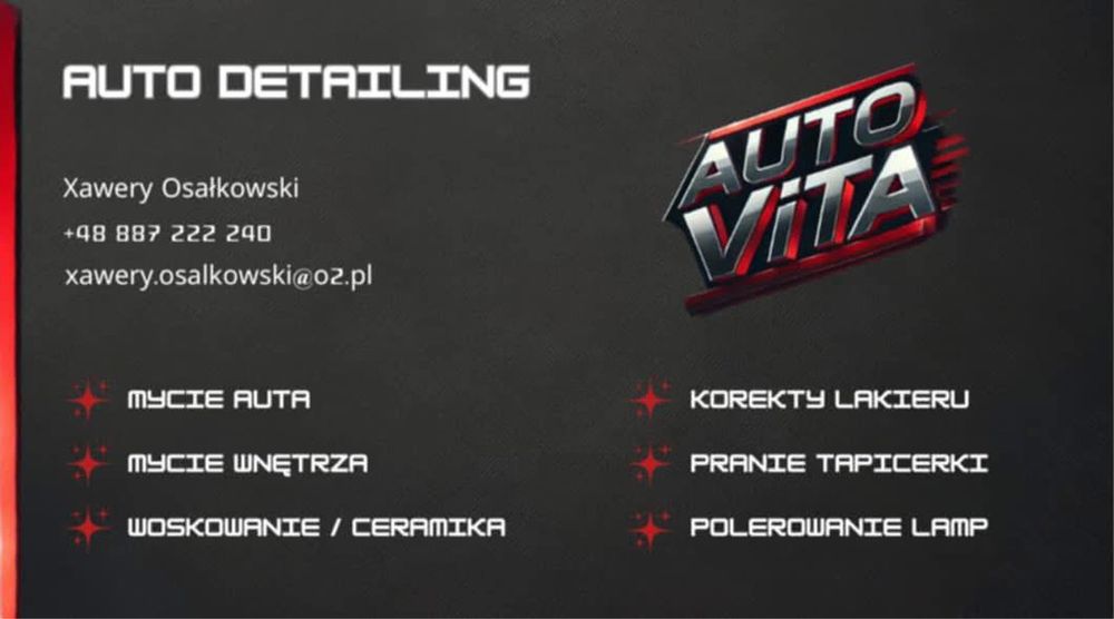 Usługi detailingowe