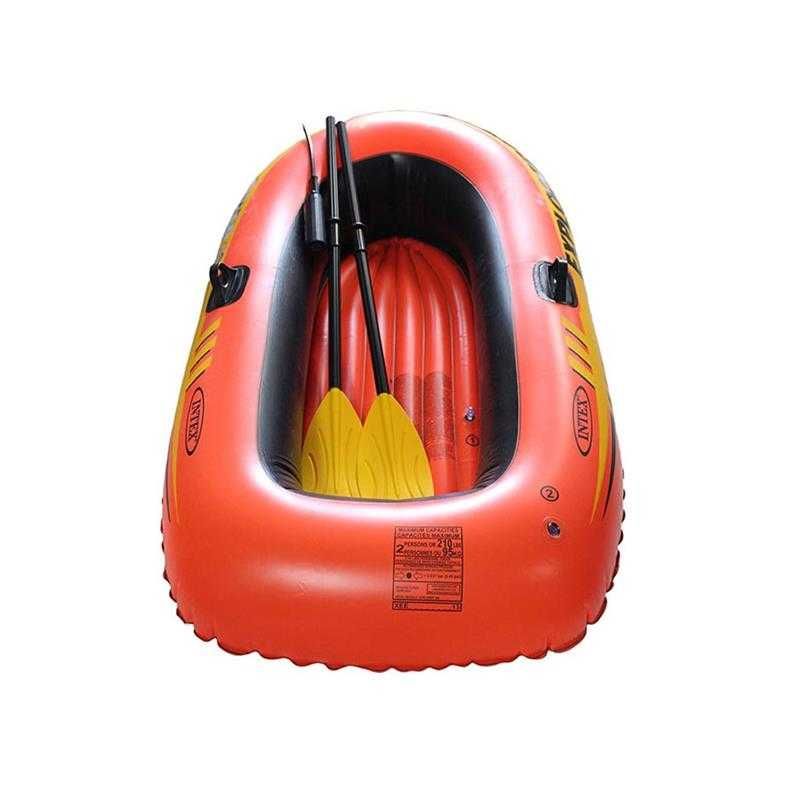 Акция!!! Надувная лодка Intex 58331 надувний човен з веслами і насосом