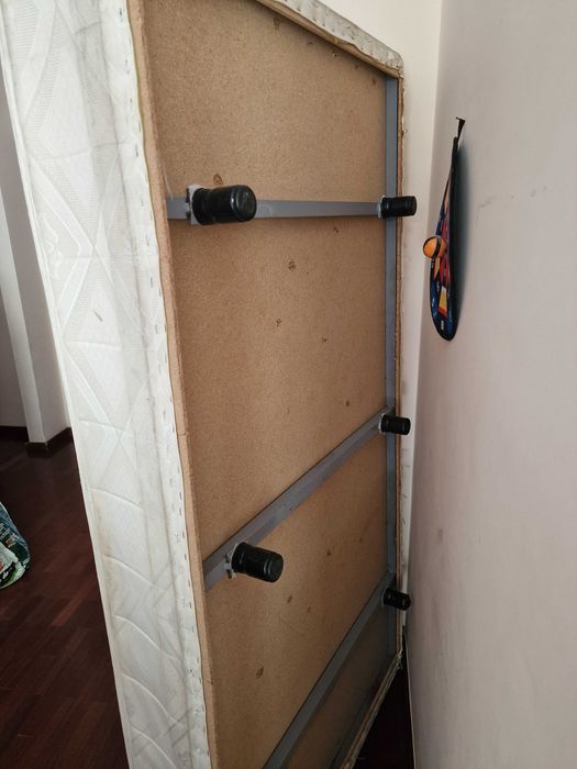 colchão um e meio usado