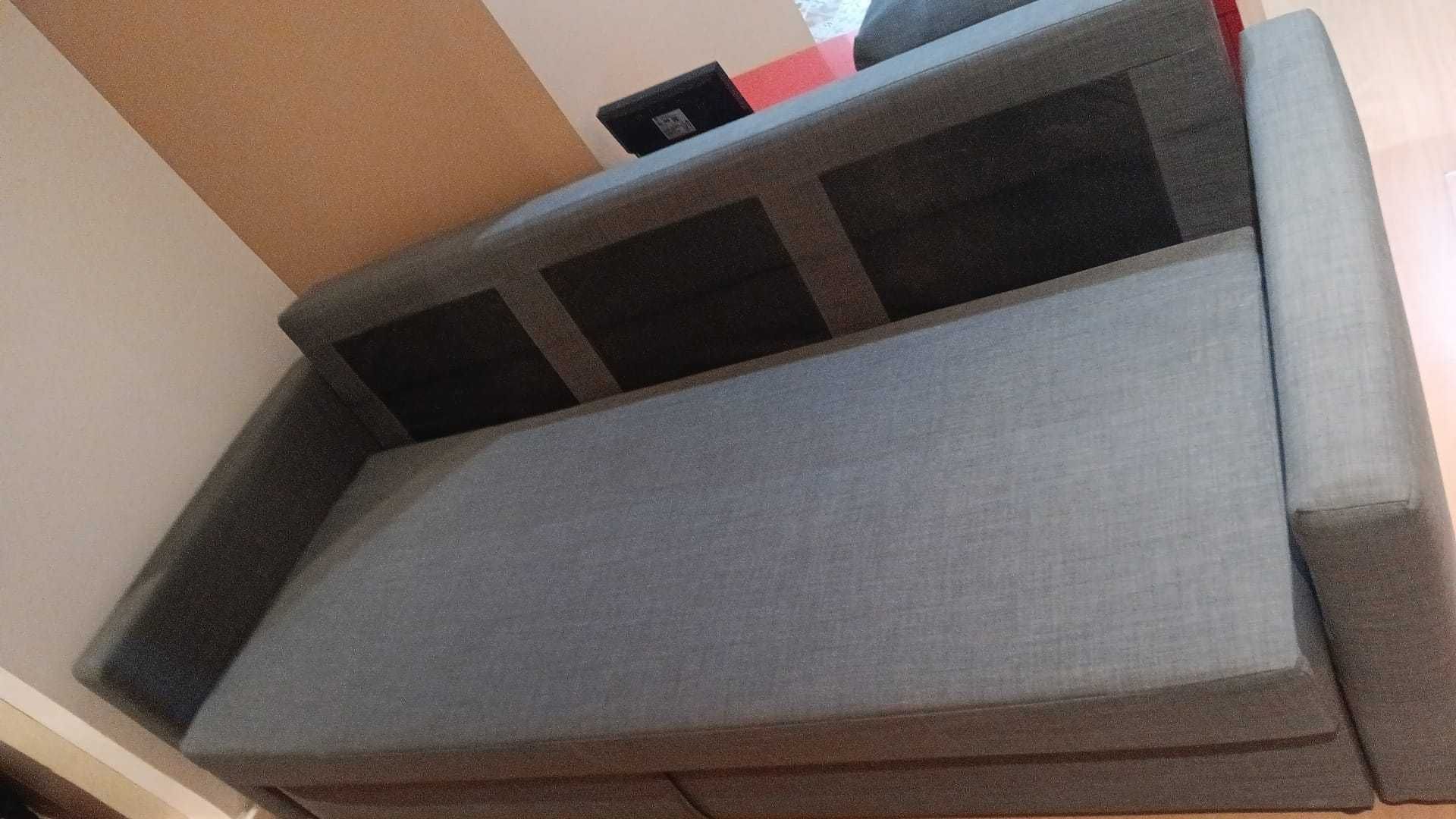 Sofá-cama IKEA FRIHETEN - Cinza escuro