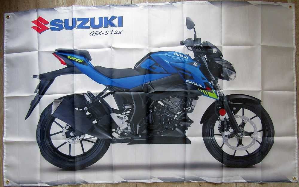 Flaga Unikatowe Transparenty Suzuki Motorcycles