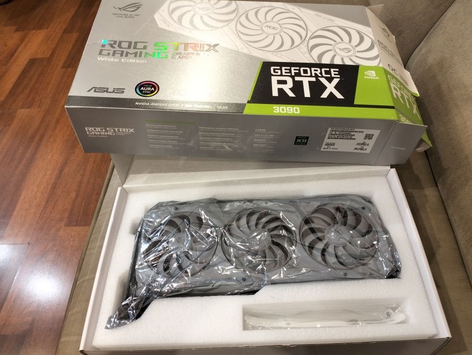 Asus Strix RTX 3090 24Gb повний комплект