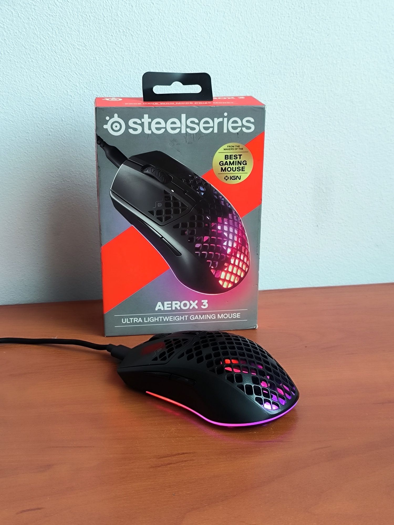 Myszka gamingowa Steelseries Aerox 3