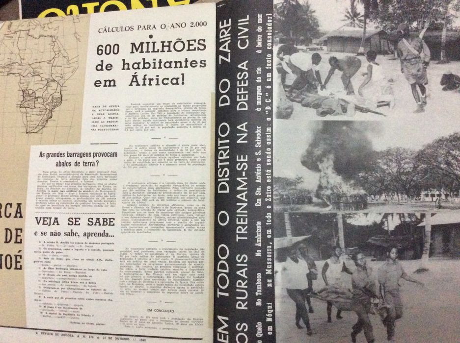 Revista de Angola , quinzenário ilustrado.31 de Outubro de 1968