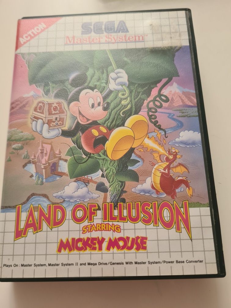 Gra Sega Land of Illision starring Mickey Mouse