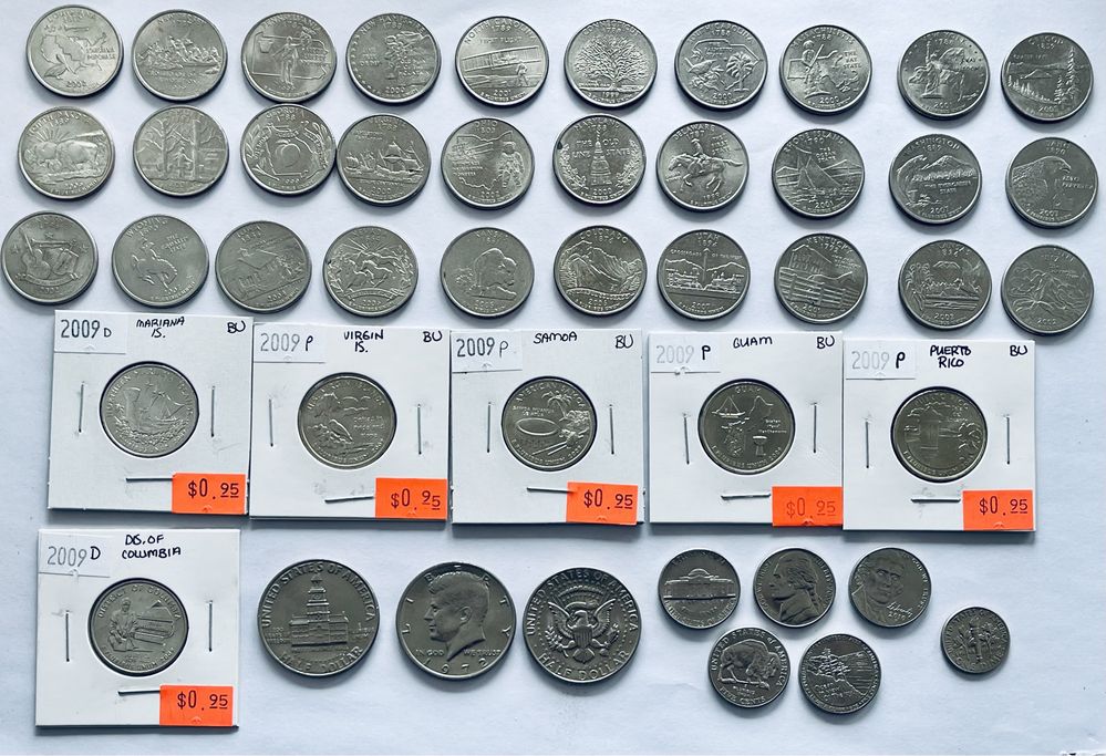 Монети США від одного центу