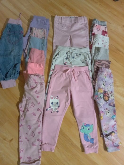 Paka ubrań dla dziewczynki rozm.104