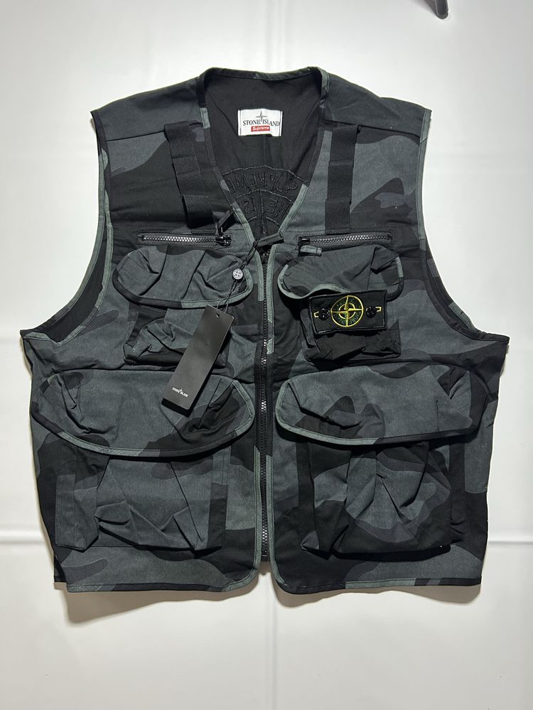 Жилетка Stone Island x Supreme m
