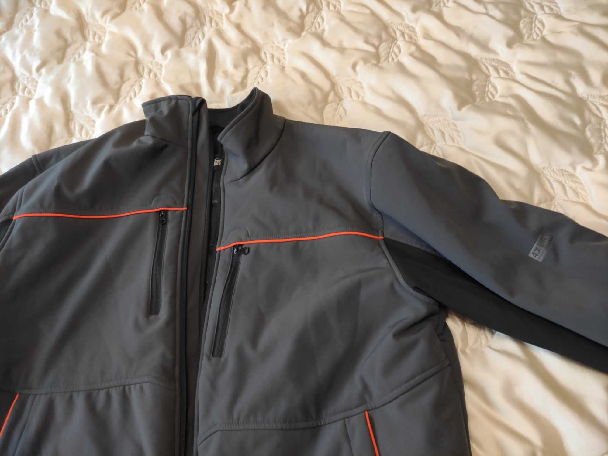 Męska kurtka robocza softshellowa softshell Terratrend Job r. XL bdb