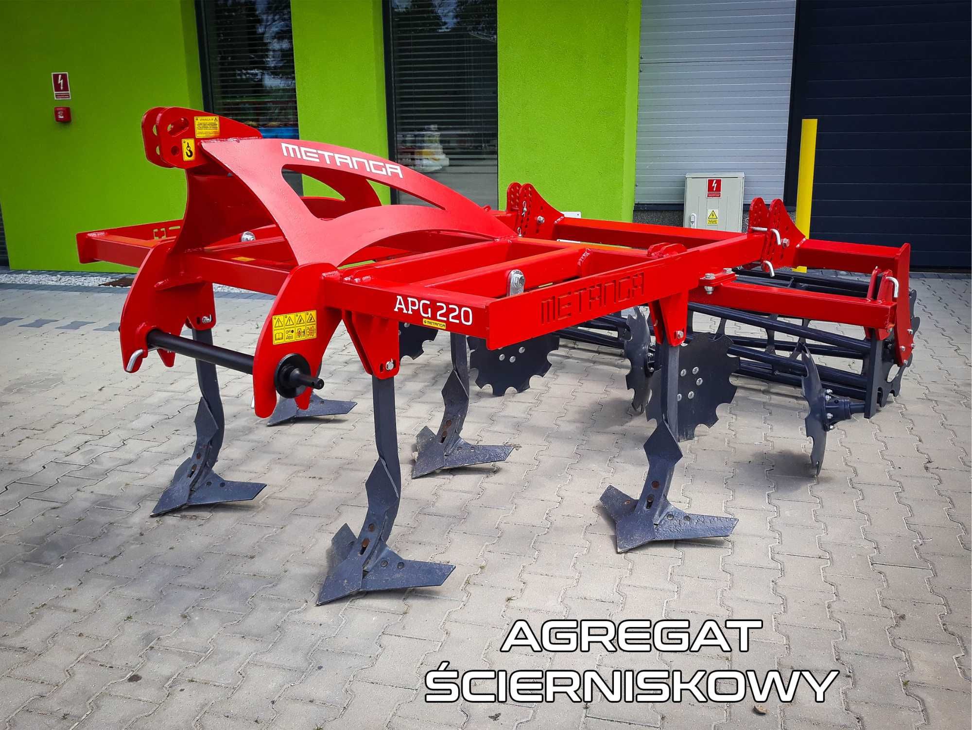 Nowy Agregat BEZORKOWY Metanga 2,4m 3,0m 4,0m HYDROPACK PODORYWKOWY