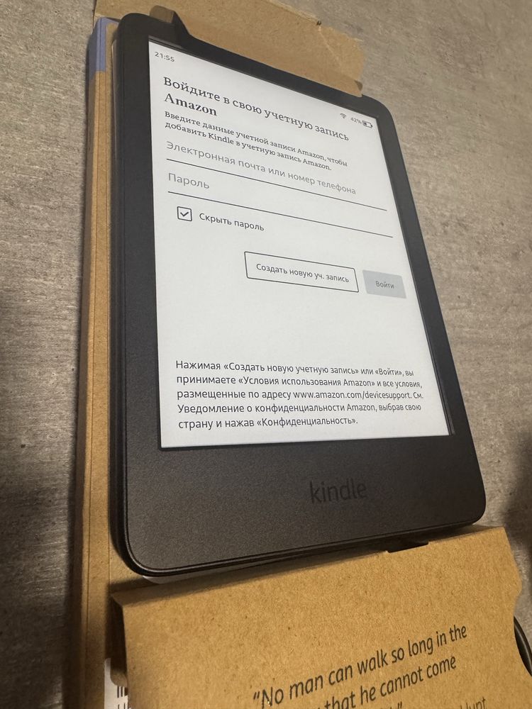 Kindle 11 покоління. 2024. Новий. 16 гб. Чорний. Гарантія