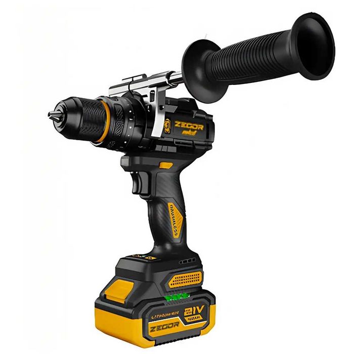 Шуруповерт аккумуляторный ZEGOR CDPP-21BLH-170 (1 акб 4 Ач, 170 Нм)