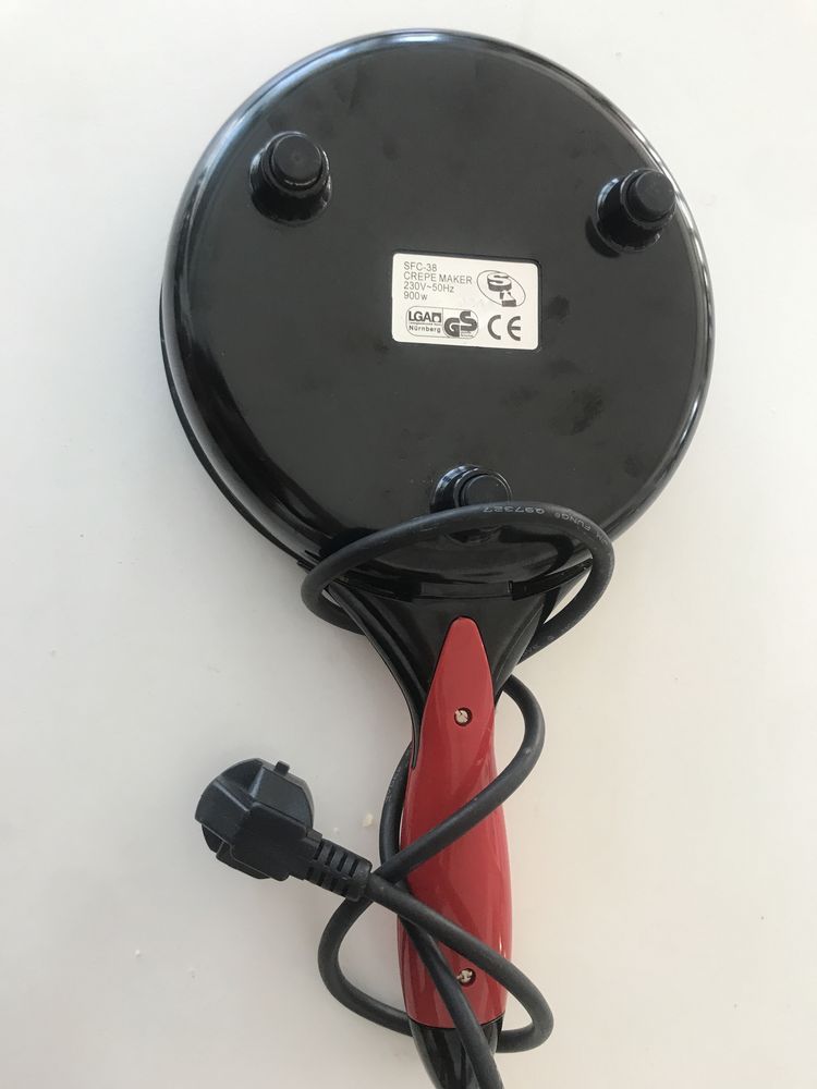 Máquina de cozer crepes, marca Eureka