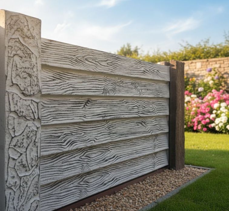 Евро забор, столбы, плитка