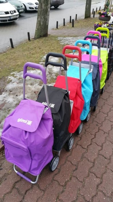 WŁOSKI wózek torba na zakupy firmy Gimi Argo Italy