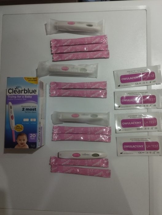 Test owulacyjny clearblue zestaw