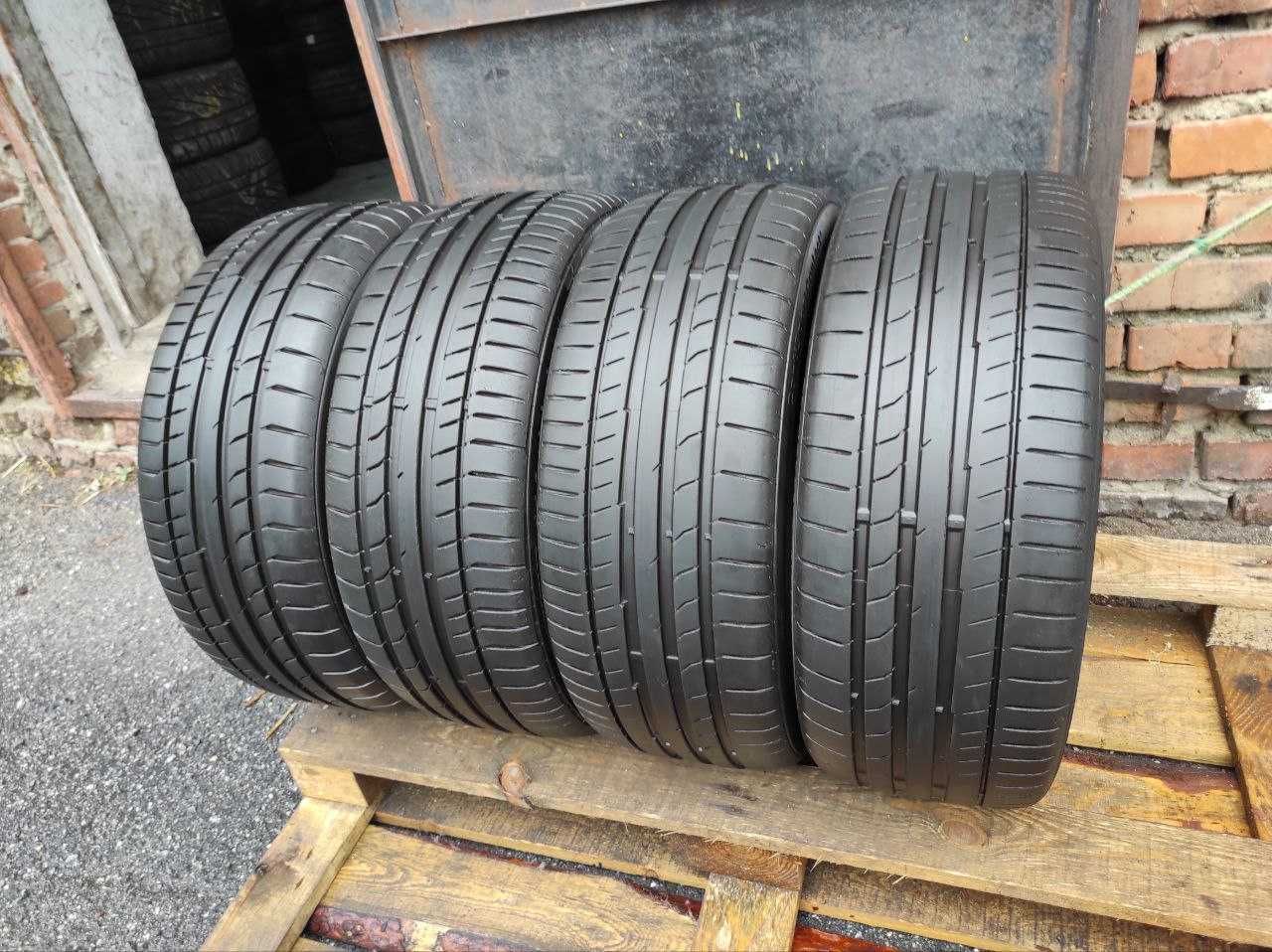 Continental Conti Sport Contact 5 225/40r18 пара 5,7мм пара 7,3мм ЛЕТО