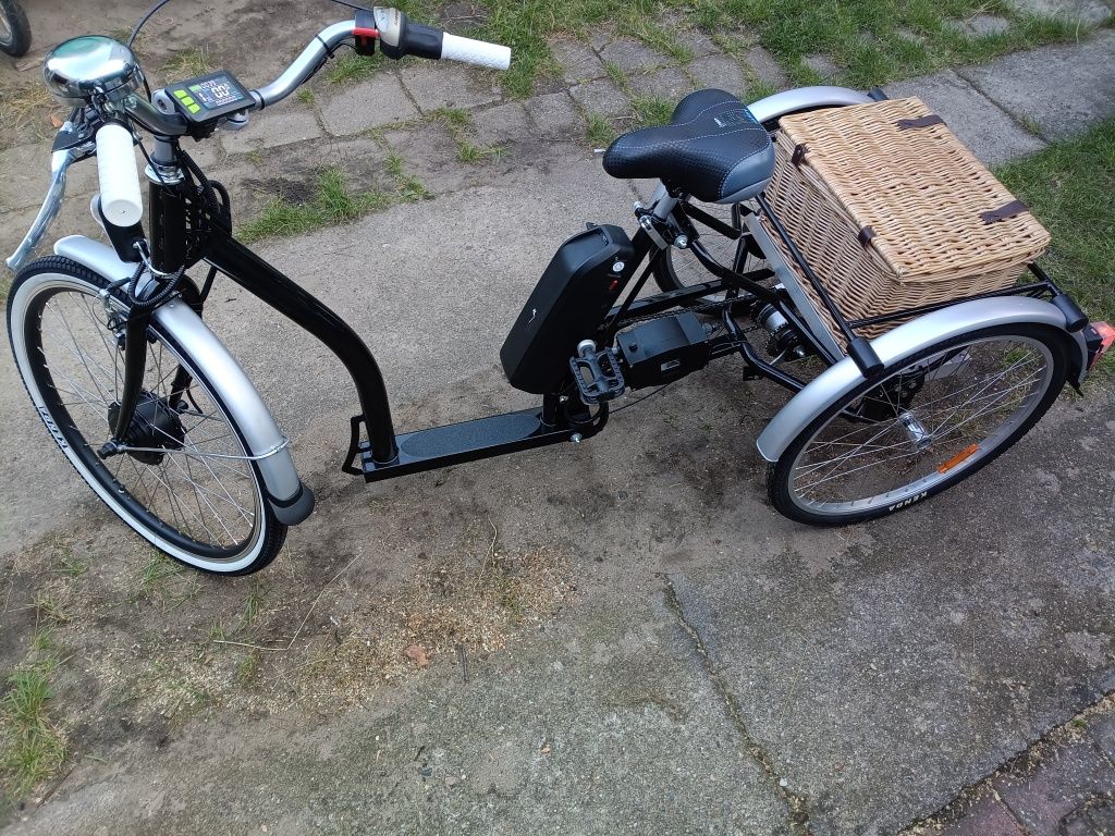 Rower Trójkołowy Elektryczny super od !!!