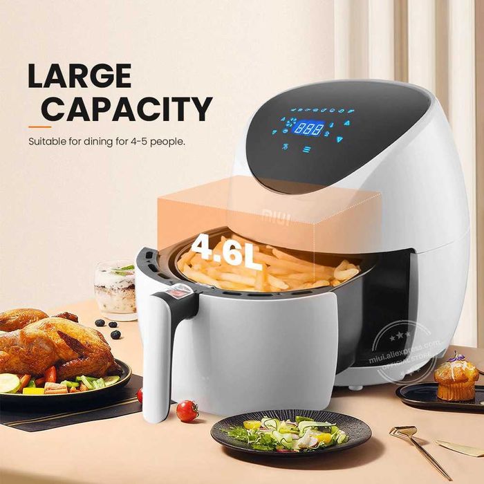 Аерофрітюрниця Xiaomi MIUI Air Fryer LED Touchscreen 4.6L Black