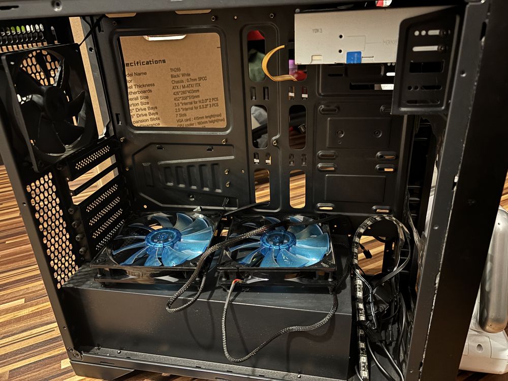 Obudowa SilentiumPC Aquarius X70W Pure Black