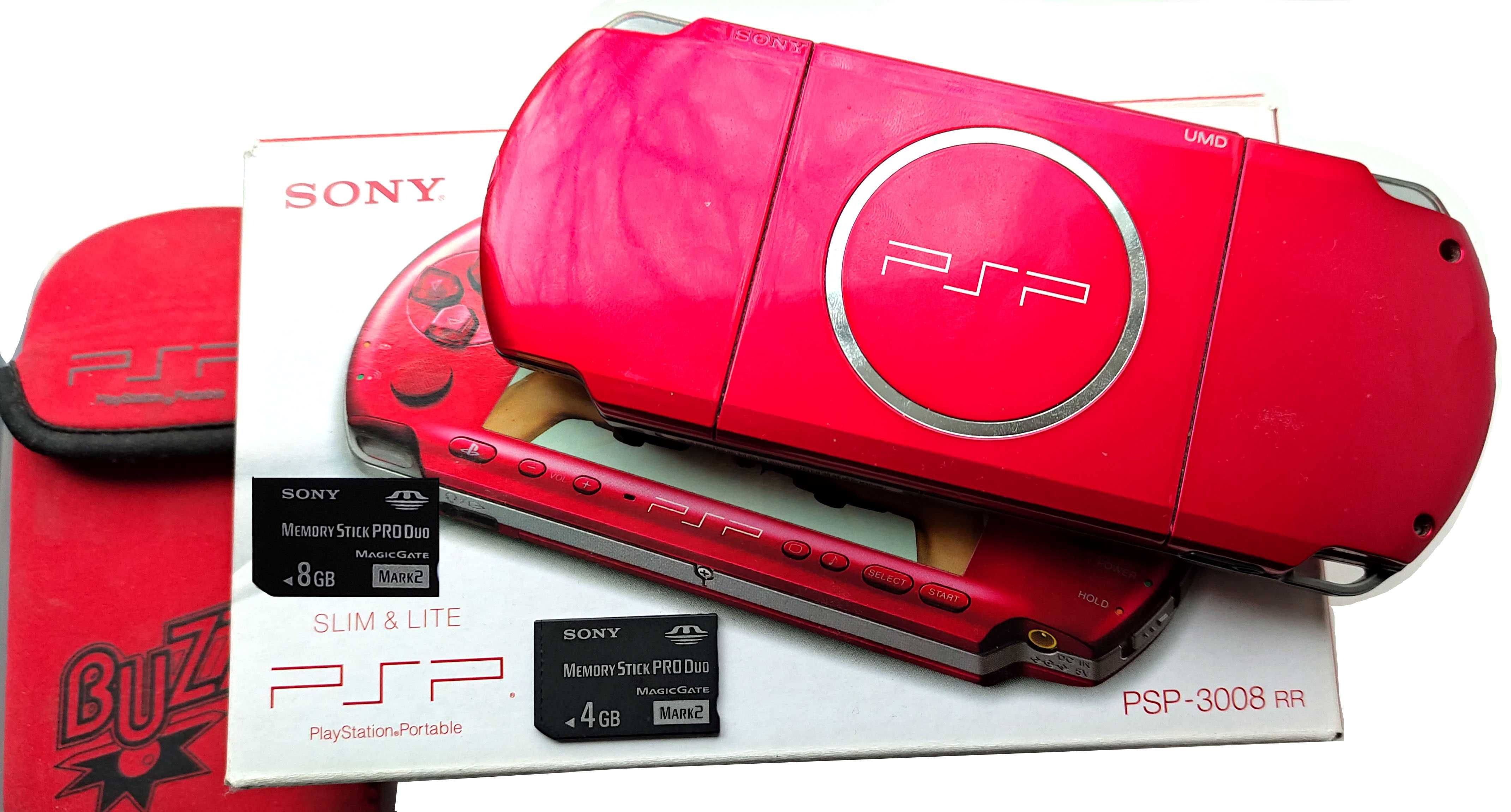 Sony PSP 3008 portable + диск + 2 карты памяти