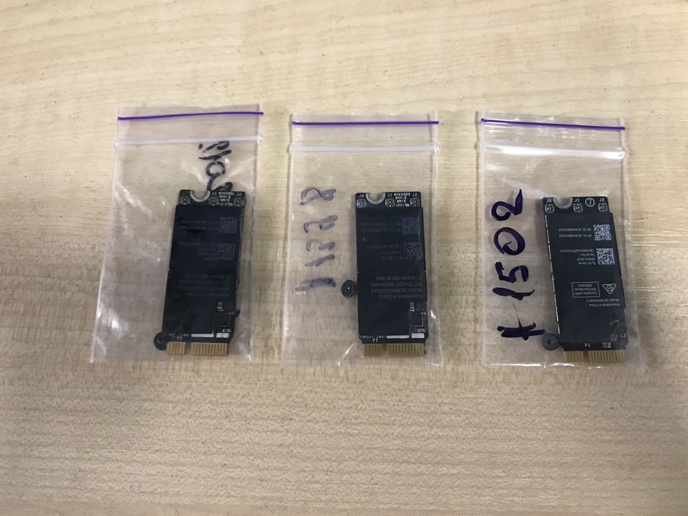 Wi-Fi / Bluetooth карта MacBook Pro a1502, A1398 MacBook Air A1466