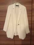Marynarka Zara elegancka biała rozm. M/L oversize