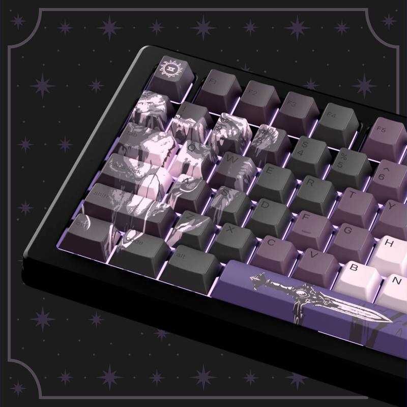 Кейкапы / keycaps Glorious - GPBT Black Magic [Limited Edition]