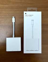 adaptador Apple usb-c to digital av multiport adapter (hdmi, usb)