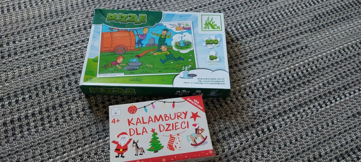 Kalambury świąteczne i puzzle