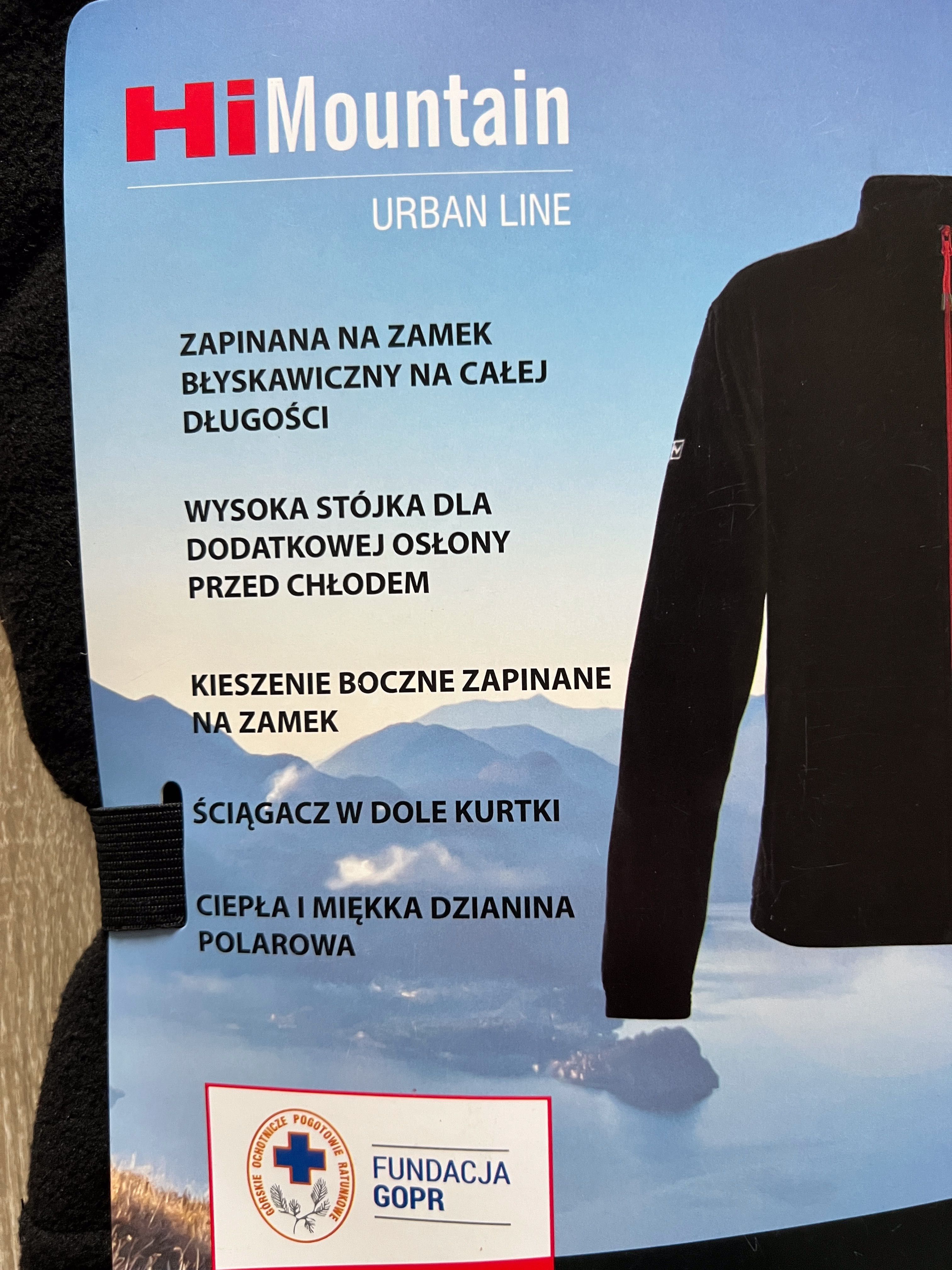 HiMountain Męska kurtka polar, rozm. XL kolekcja Urban Line