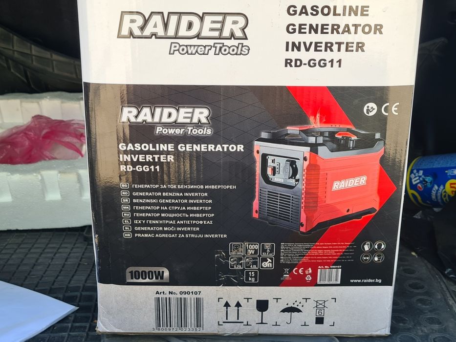 Інверторний генератор Raider RD-GG11