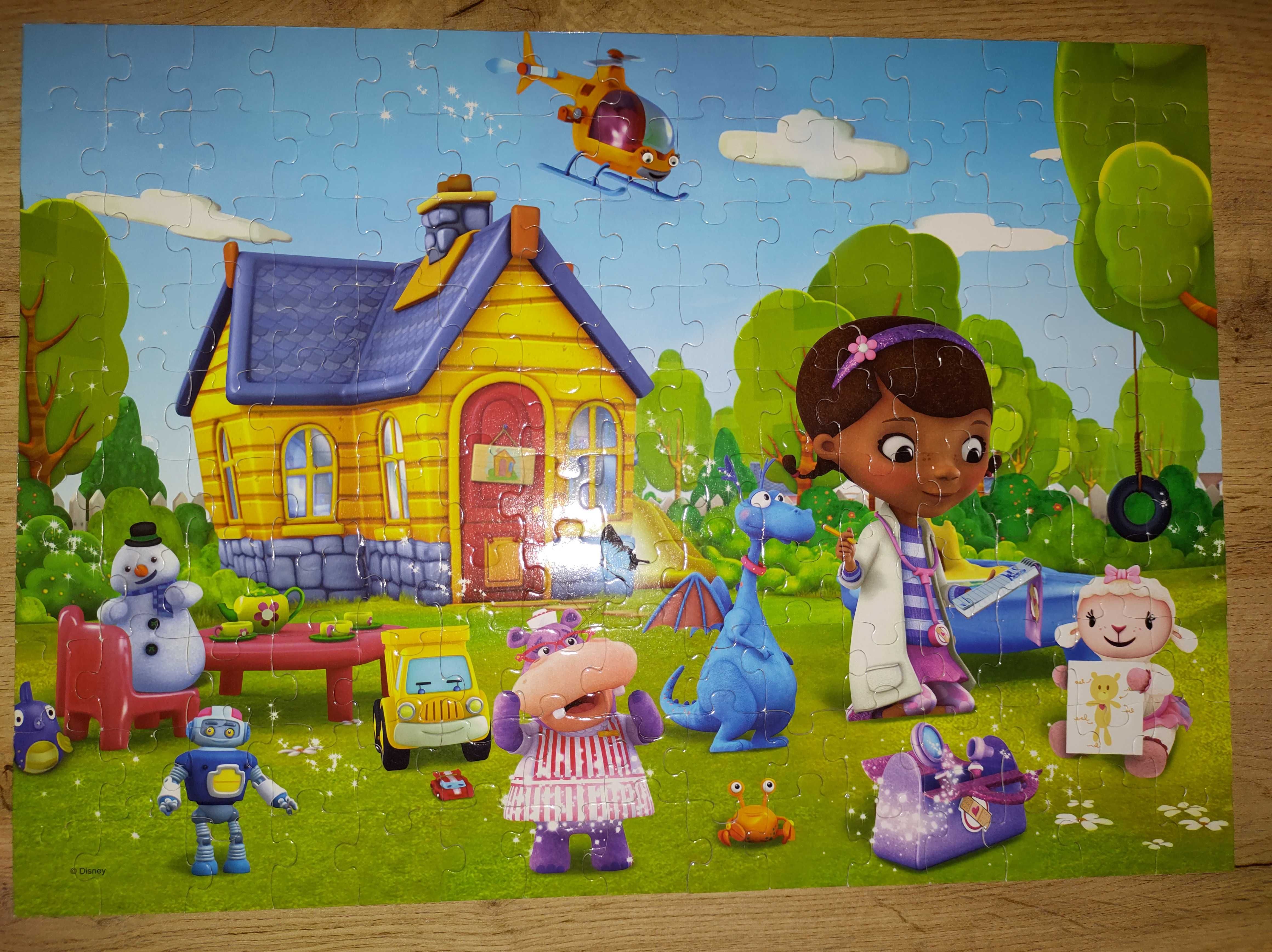 Пазлы G-toys puzzle Доктор Плюшева. 150 элементов.