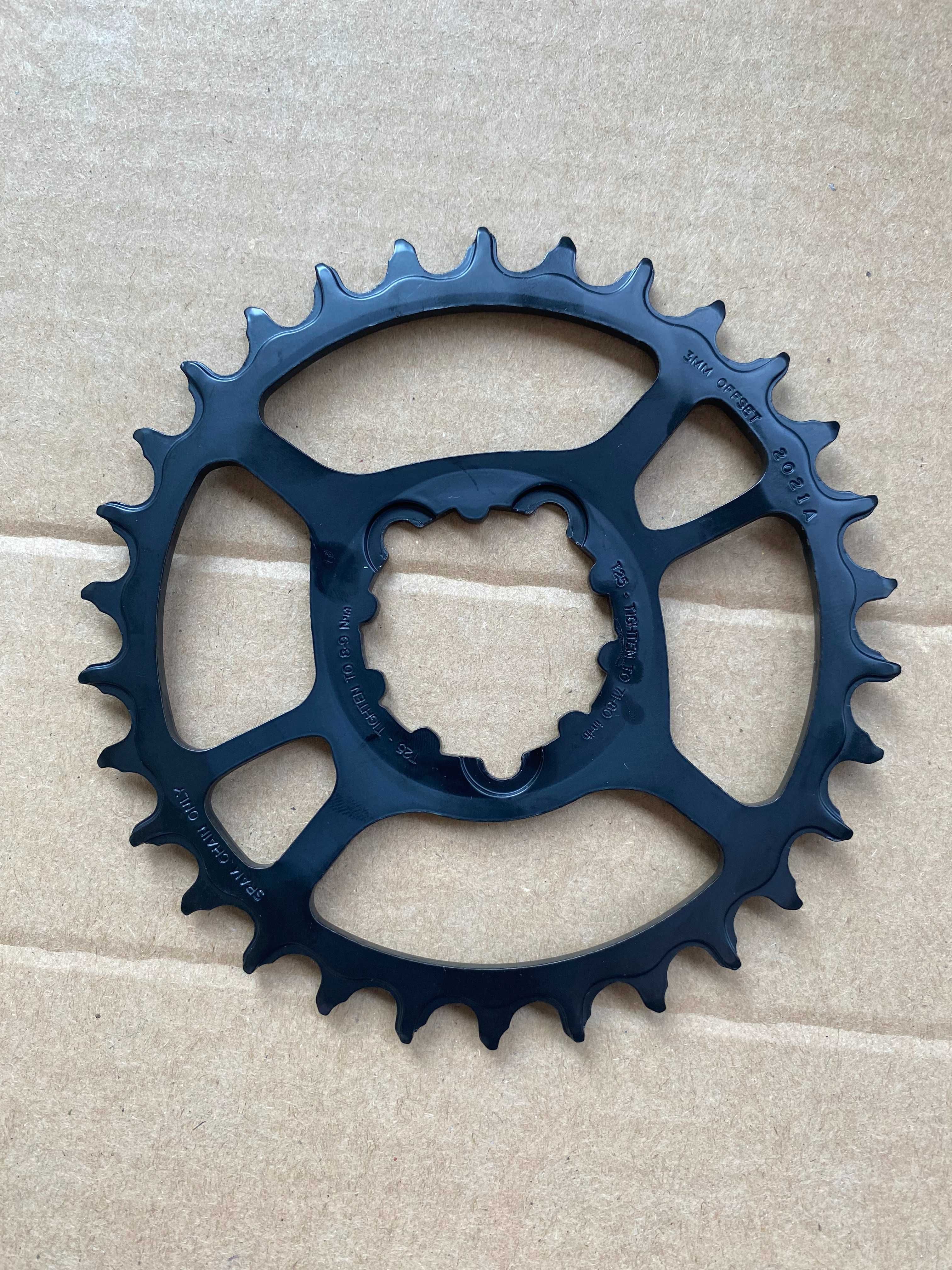 Blat korby, zębatka Sram 30T 12s Eagle Direct mount, 3 śruby [KA-14]