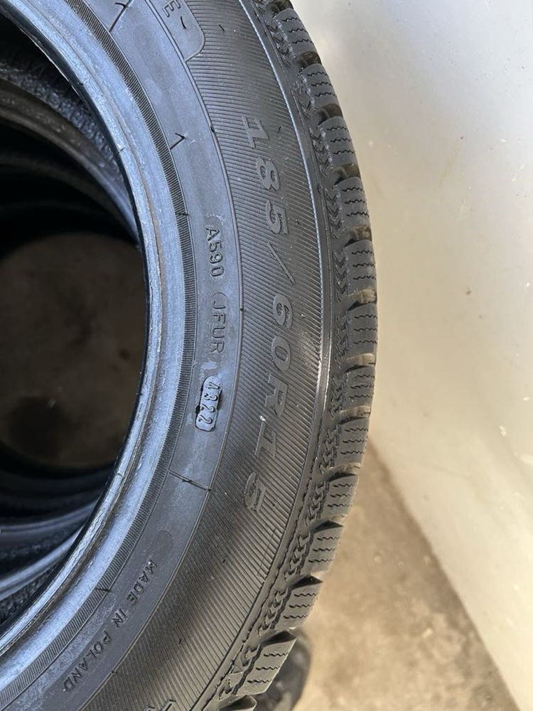 Sprzedam opony zimowe praktycznie nowe Dębica Frigo2 185/60R15