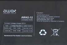 Bateria / akumulator 12V 42Ah AGM AWEX – NOWY – do wózka inwalidzkiego