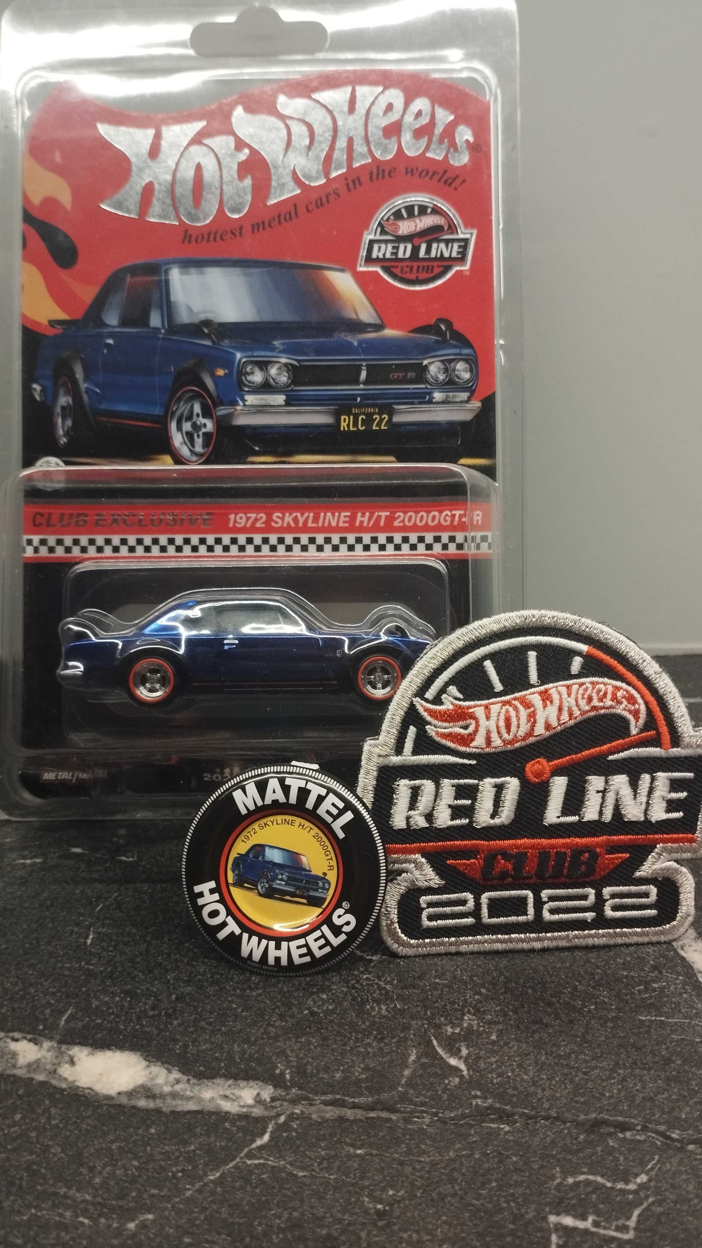 Hot wheels 72' Nissan Skyline H/T 2000GT-R CLUB EXLUSIVE RLC