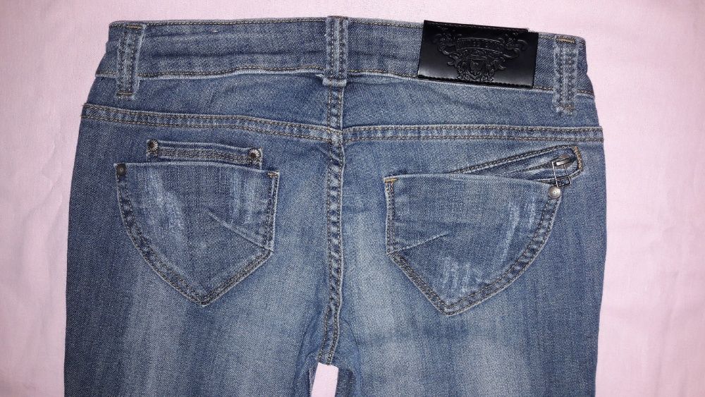 Джинсы прямые  hudee jeans