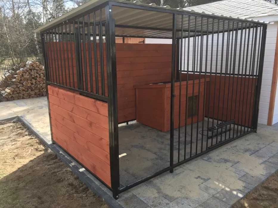 Kojec dla psa 3x2m, stalowy i cieżki , mocny, solidny, profesjonalny