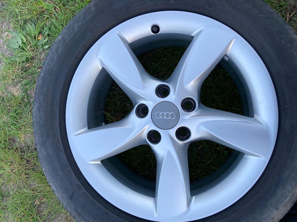 Piekne Kola 5x112 felgi alufelgi Audi 225/55 r17