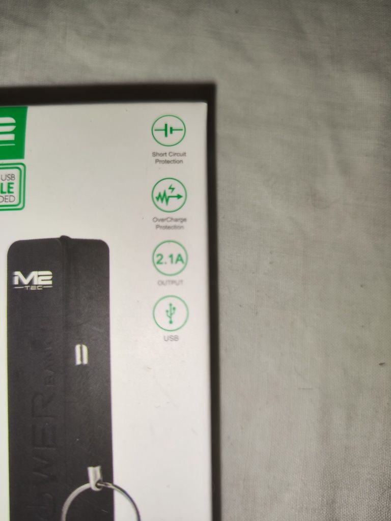 Powerbank m2tec | NOVA EM CAIXA