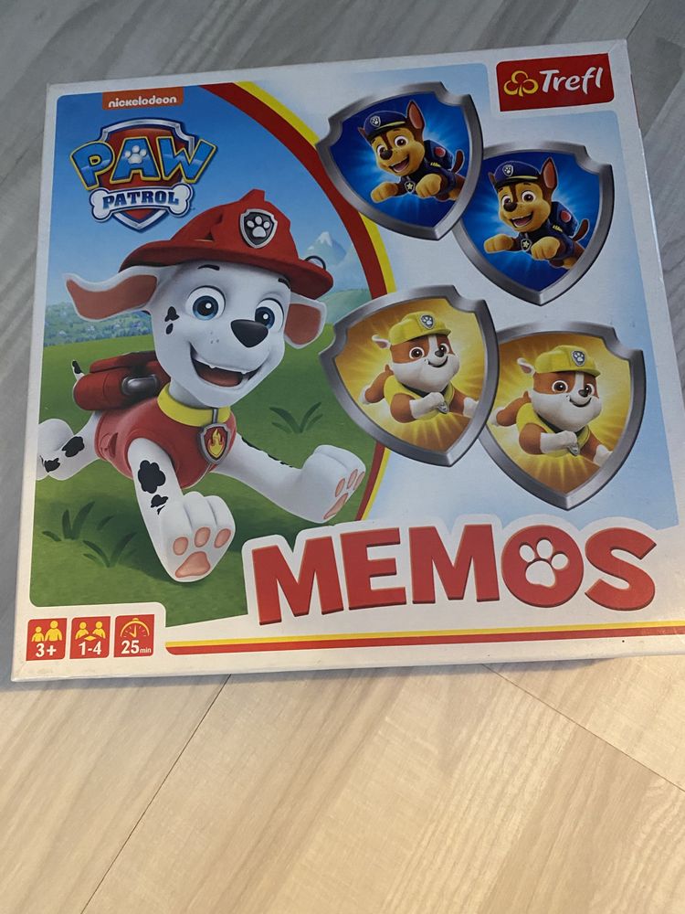 Puzzle i inne gry /Psi Patrol, Bing,domino, memory/