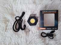 Mała latarka lampka LED USB 7 trybów camping