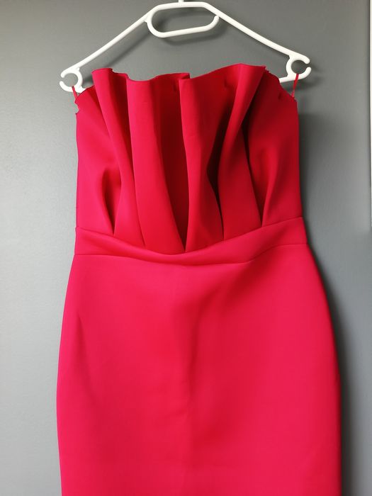 Sukienka czerwona wieczorowa L/XL